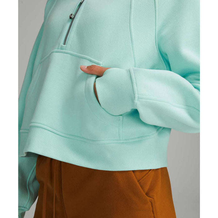 LIMITED EDITION Zeta Tau Alpha lululemon Scuba Half-Zip Hoodie - Tranquil Blue