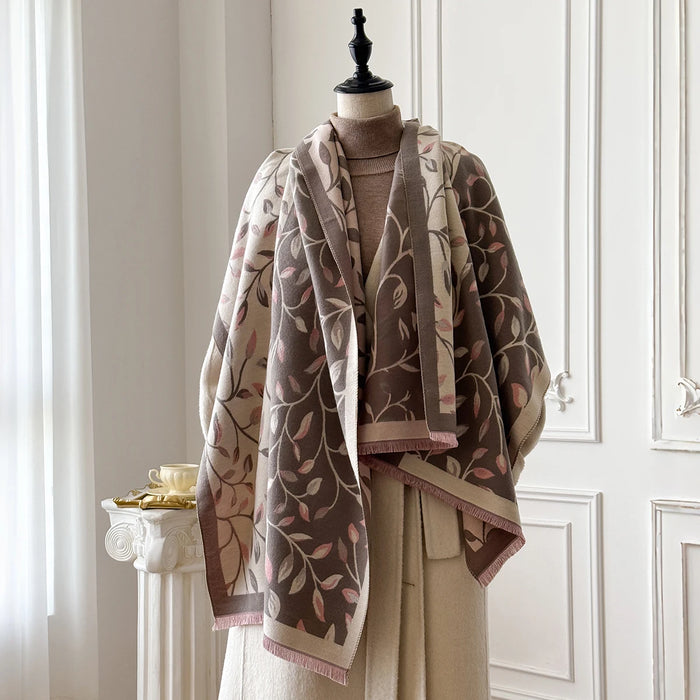Livietta Pashmina Scarf Khaki