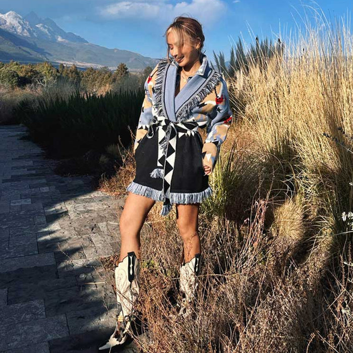 Lozen Oversized Cardigan Jacket