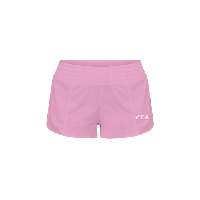 lululemon Hotty Hot High-Rise Lined Short 2.5" - Pink Frosting