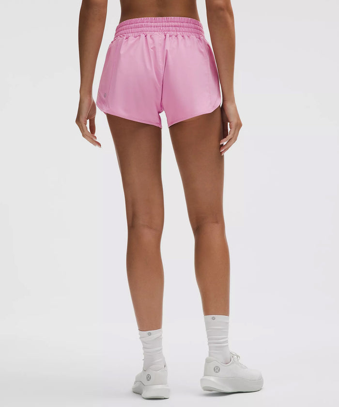 lululemon Hotty Hot High-Rise Lined Short 2.5" - Pink Frosting