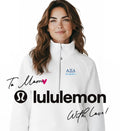 lululemon MOM Scuba Oversized Funnel-Neck Half Zip - White