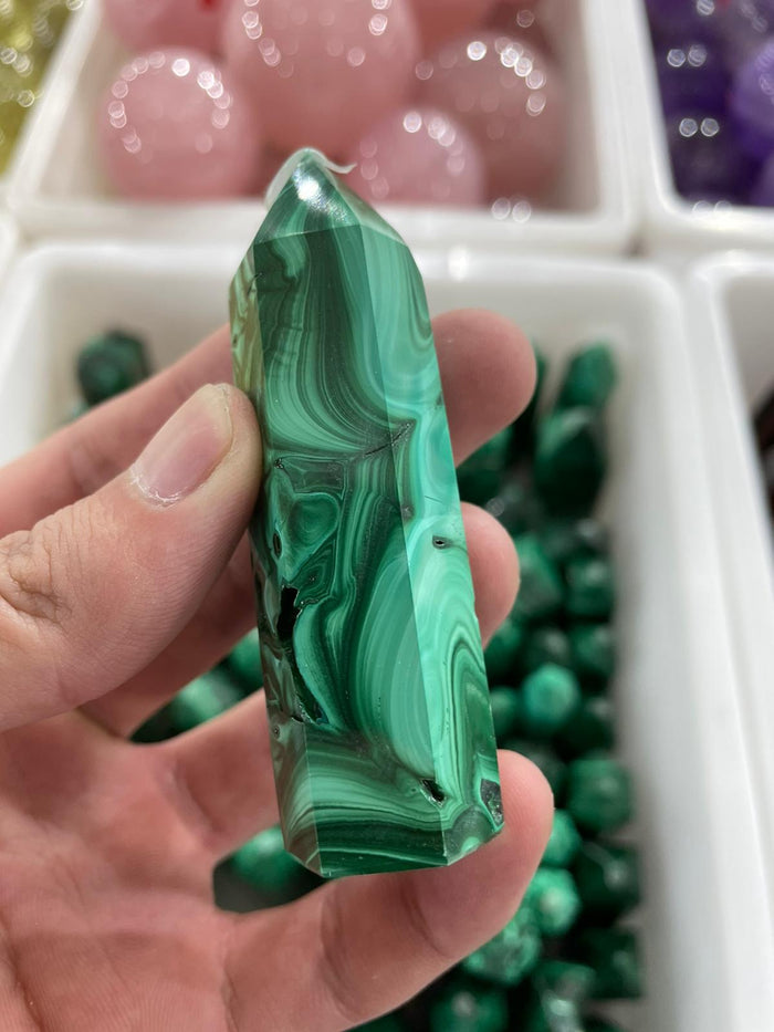 Malachite tower