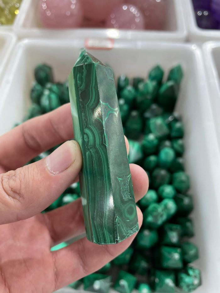 Malachite tower