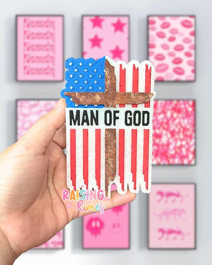 Man Of God Silicone Mold