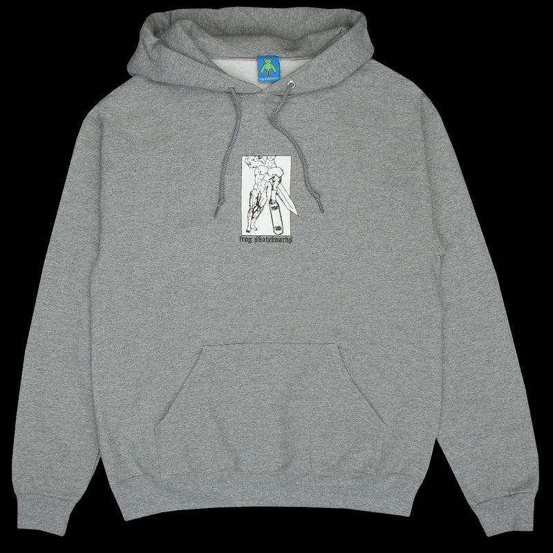 Frog Medieval Sk8lord Hoodie Grey