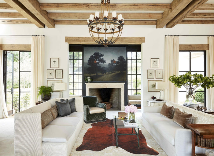 Medium Brindle Cowhide Rug #A33698