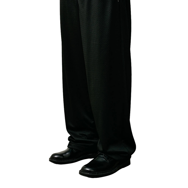 MESH TRACK PANT BLACK