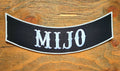MIJO BIKER ROCKER PATCH 12"X3"