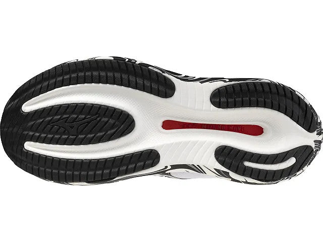 Mizuno Unisex Wave Rider 30 Anniversary Edition Running Shoes White / Black