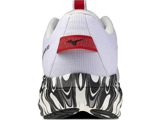 Mizuno Unisex Wave Rider 30 Anniversary Edition Running Shoes White / Black