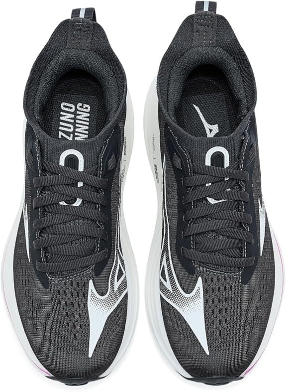 Mizuno Women's Neo Zen 2 Sneaker 411560-BS00 Black Sand/White