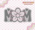 Mom WITH FLOWER Premium Silicone Mold ( GNG7 Exclusive)