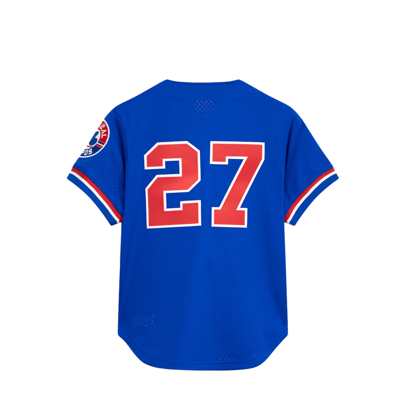 MONTREAL EXPOS VLADIMIR GUERRERO BUTTON UP JERSEY ROYAL BLUE