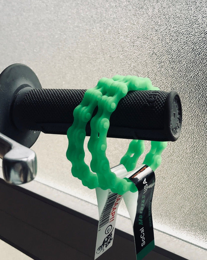 MX GREEN CHAIN WRISTBAND BRACELET
