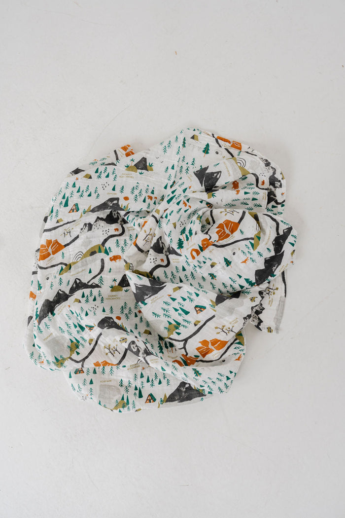 National Parks Swaddle (Mini Pattern)