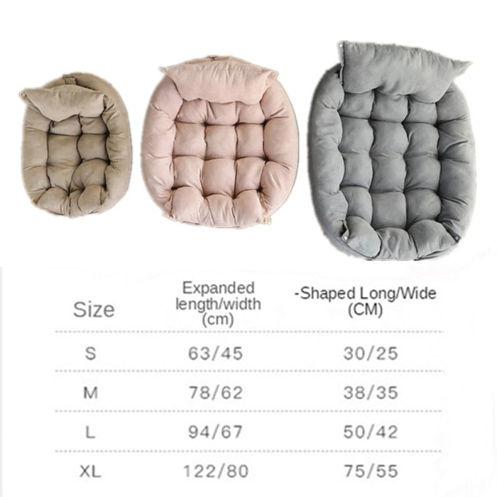 Natuzi Blue 3 in 1 Bed (Nest, Sofa or Mat) - Dogs and Horses