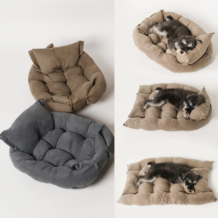 Natuzi Blue 3 in 1 Bed (Nest, Sofa or Mat) - Dogs and Horses