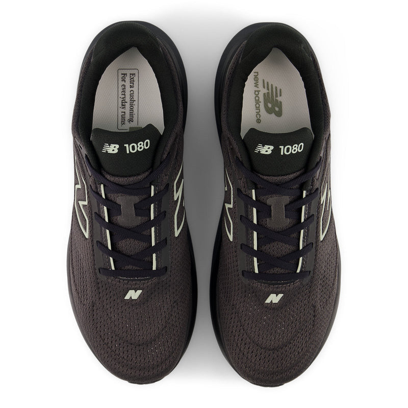 New Balance Men's 1080v15 M10805MD Black/Faded Black/Olivine