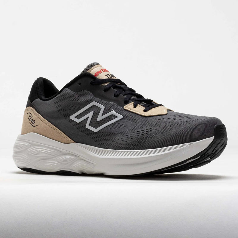 New Balance Men's Fresh Foam 1240v1 Running Shoes Black/Stoneware/Firecracker