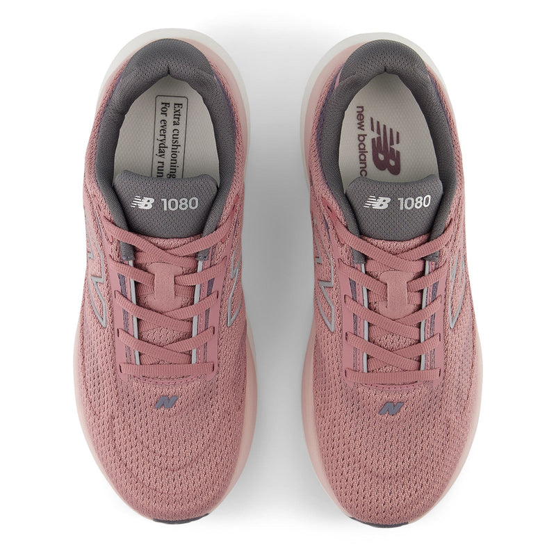New Balance Women's 1080v15 W10807F9 Rosewood/Silver Metallic/Neptune Grey