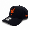 NEW ERA X NRML "ACE OF SPADES" 9FORTY ADJUSTABLE NAVY & ORANGE