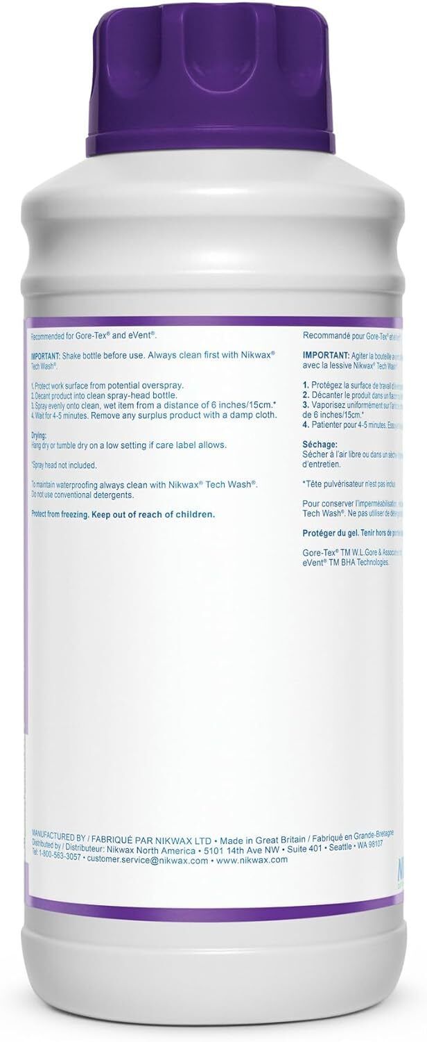 NIKWAX TXDirect WashIn Waterproofing 1000ML - AllSportsWearUSA