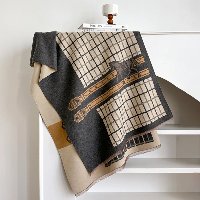 Ninette Pashmina Scarf Gray