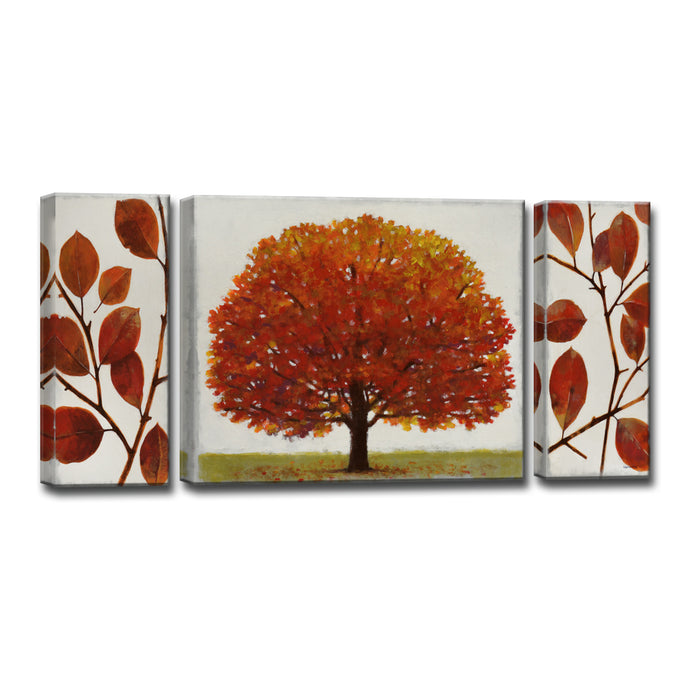 'November Splendor' by Norman Wyatt Jr. — 3 Piece Fall Wall Art Set