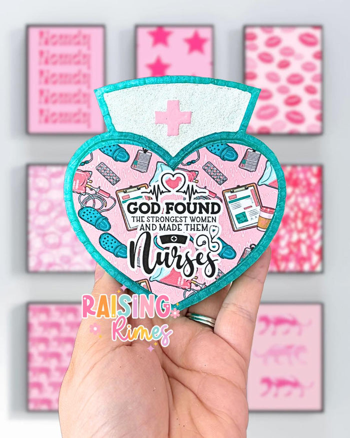 Nurse Hat Heart Silicone Mold - GNG7 Exclusive