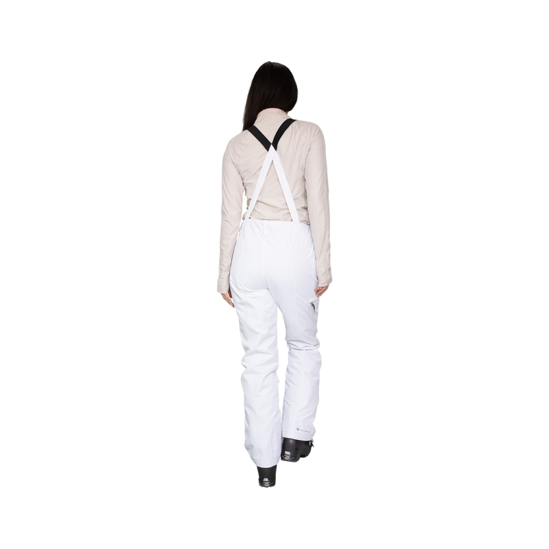 Obermeyer Women's Malta Bib Overalls White  15032-16010 BRAND NEW