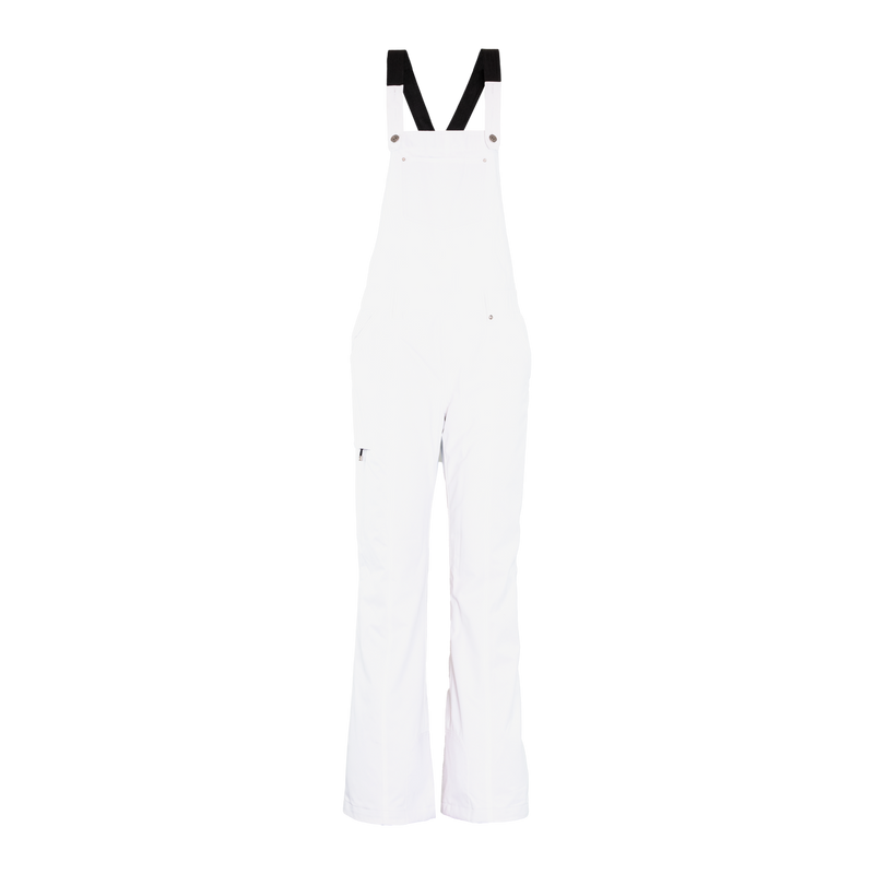 Obermeyer Women's Malta Bib Overalls White  15032-16010 BRAND NEW