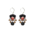 Obsidian Night Earrings