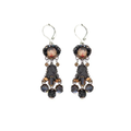 Obsidian Night Earrings