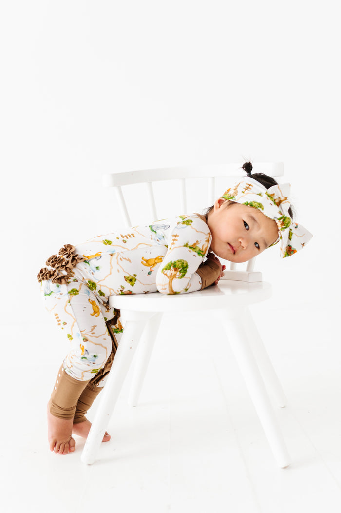 Oh Bother, It's Bedtime Ruffle Romper
