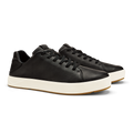 Olukai Lae‘ahi Lī ‘Ili   Men’s Waterproof Leather Sneakers 10455 Onyx
