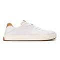 Olukai Mens Lae'Ahi Li ILi White Waterproof Leather Sneaker Men's