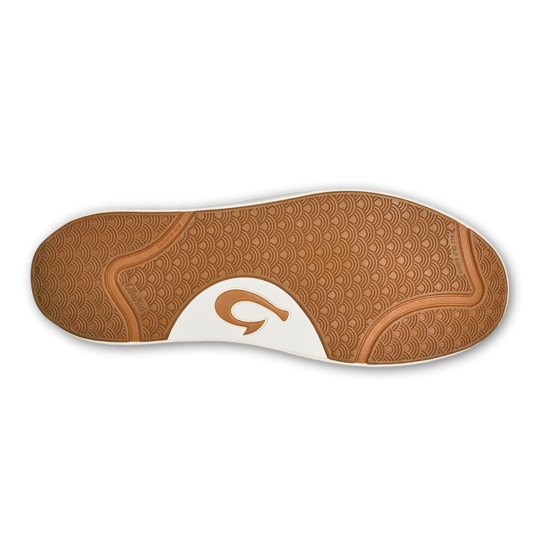 Olukai Mens Lae'Ahi Li ILi White Waterproof Leather Sneaker Men's