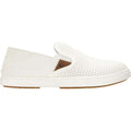 OluKai Pehuea Bright White Women's Mesh Slip On Loafers 20271-WBWB Brand New - AllSportsWearUSA