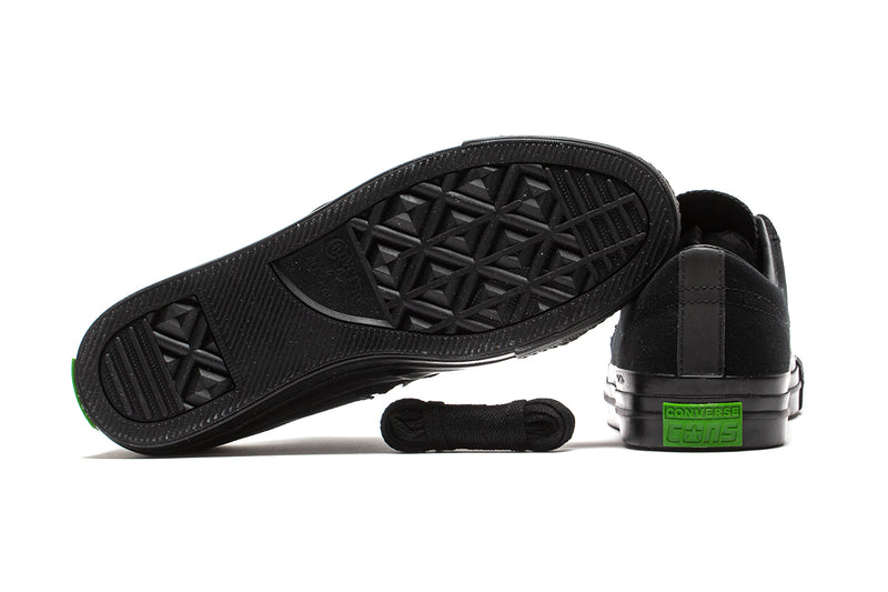Converse | One Star Pro Ox Style # A07307C Color : Black / Sap Green