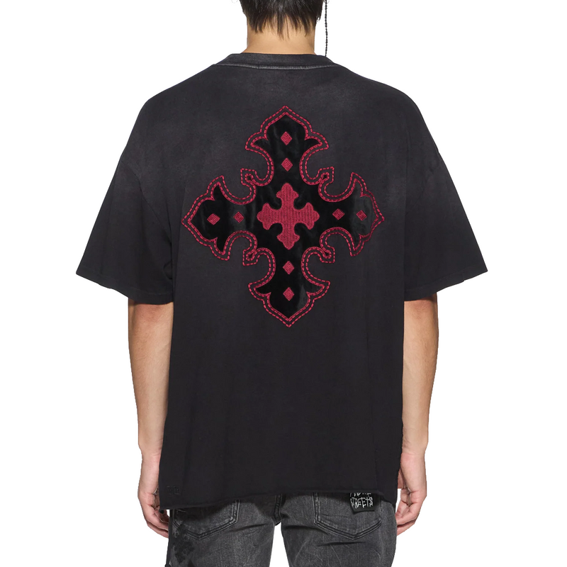 PAISE EXCESS SS TEE BLACK FADE