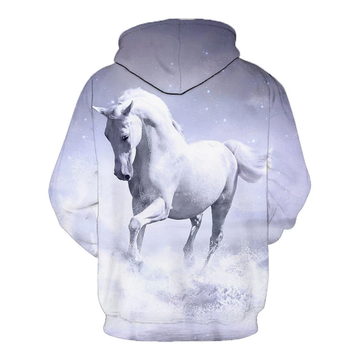 Paola Horse Art Hoodie - Dogs and Horses