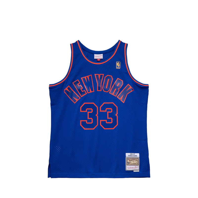 PATRICK EWING KNICKS SWINGMAN JERSEY ROYAL BLUE