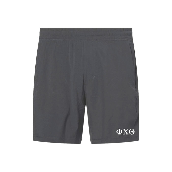 Phi Chi Theta lululemon Pace Breaker Linerless Short - Onxy Grey 7"