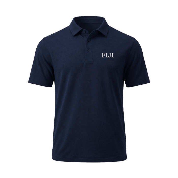 Phi Gamma Delta lululemon Evolution Short-Sleeve Polo - Nautical Navy