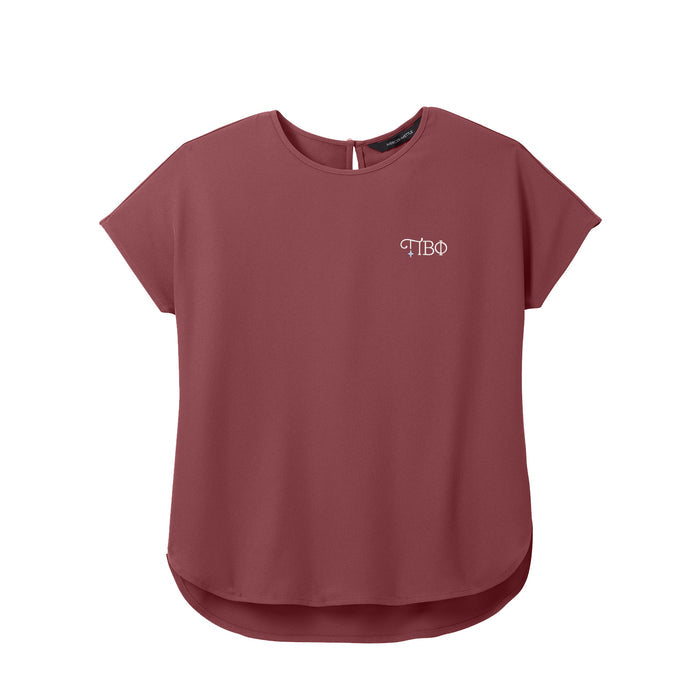 Pi Beta Phi Crepe Top