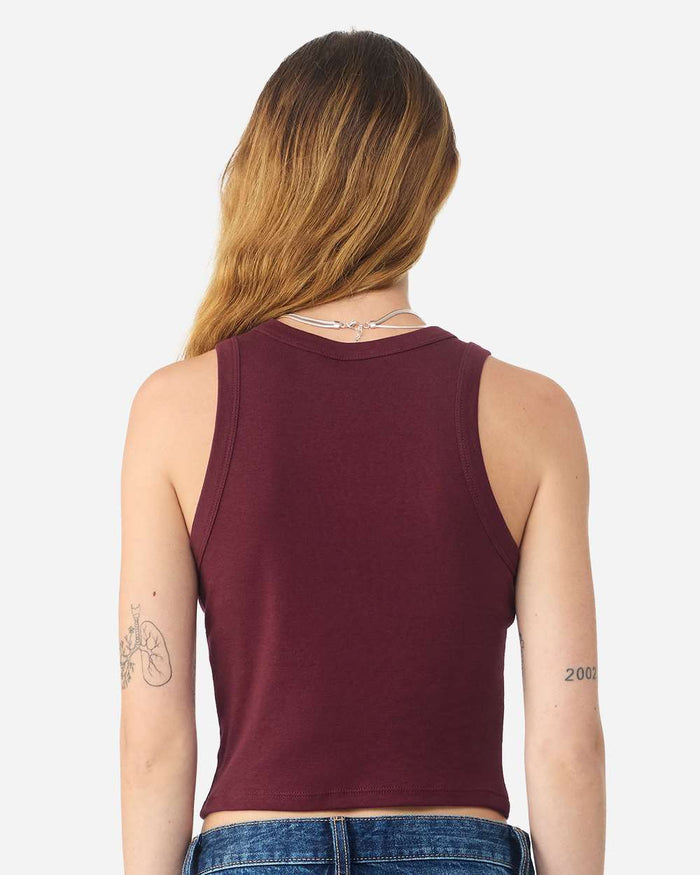 Pi Beta Phi Crop Tank Top - Racer Back - New Logo