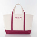 Pi Beta Phi Large Canvas Tote Bag - Choice of New Logo