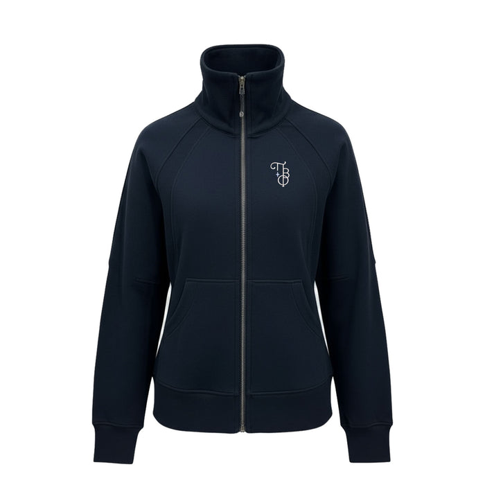 Pi Beta Phi lululemon Full Zip Funnel - New Stacked Logo - Navy