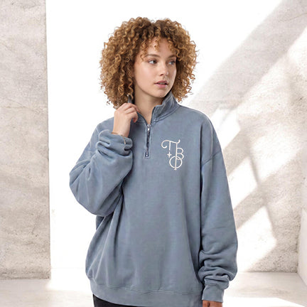 Pi Beta Phi Oversized Qzip with Oversized New Logo